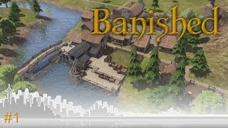 Banished  EP1  surviving the first winter [upl. by Adnik]