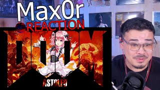 My First Time Watching “DOOM Eternal Reviewquot By Max0r REACTION [upl. by Neetsuj268]