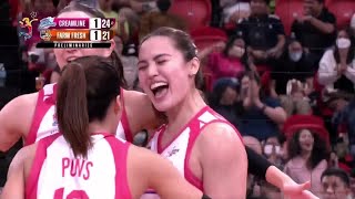 GumabaoStaunton EXPLOSIVE PLAYS for Creamline vs Farm Fresh 💥  2024 PVL REINFORCED CONFERENCE [upl. by Zeitler]