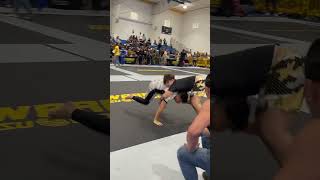 Big take down Gives Sean Kirtz the victory on Jiu Jitsu match [upl. by Enyak834]