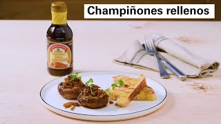 Receta Champiñones rellenos [upl. by Nal]