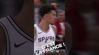 FRENCH NBA HIGHLIGHTS 11042024 shorts nba basketball nbahighlights dunk [upl. by Croix]