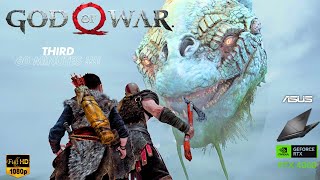 GOD OF WAR  Third 60 minutes   RTX 4060 8GB  Asus ROG Strix G16 Full HD  Ultra godofwar [upl. by Ydnir]