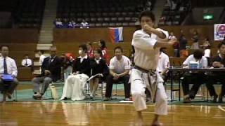 Shotokan Karate Hyakuhachiho  Arai Sensei  original footage [upl. by Gati]