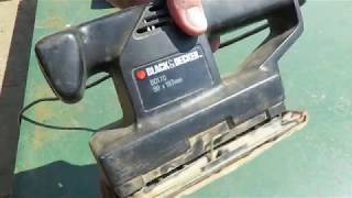 Black amp Decker Sheet Sander [upl. by Aneeles565]