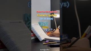 How to complete Economics Syallabus 15days strategy for Class12 ✨💗☘️ class12 economics cbse [upl. by Templia]