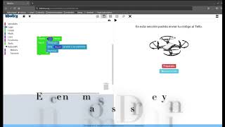 Kibotics  Drone Tello Real en Scratch [upl. by Nadean]