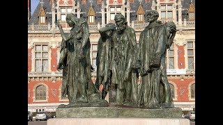 Places to see in  Calais  France  The Burghers of Calais [upl. by Ahsinauj]