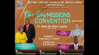 BUC Stony Hill  one Day Missions Convention  Feb 4 2024  Min Romane Sohan [upl. by Xxam]