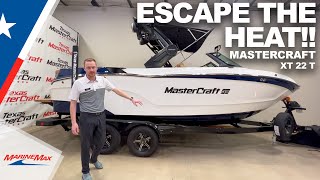 2023 MasterCraft XT22 T Walkthrough  MarineMax Texas MasterCraft [upl. by Hewet]