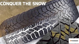 Hankook Tires Dynapro AT2 Xtreme When Snow Meets its Match [upl. by Naillimixam]