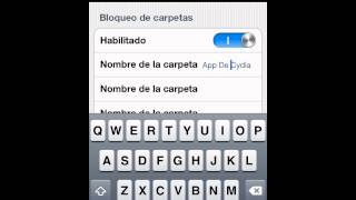 Como poner contraseña a las aplicaciones y carpetas de iphone [upl. by Ernaline]