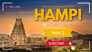 INCREDIBLE HAMPI  Part 2  Hampi Karnataka  Hampi Tourist Place  Shot on iPhone 14 [upl. by Sitto]