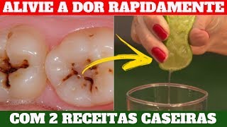 Top 2 Remédio Caseiro Para Dor de Dente Que TRATA e ALIVIA a Dor Rápido  2019 [upl. by Naawaj308]