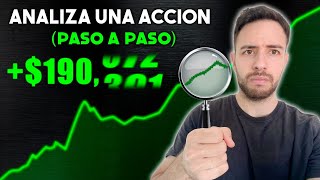 Cómo ANALIZAR una ACCIÓN PASO a PASO Guía Completa  Caso REAL [upl. by Nesnah]