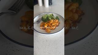 Gnocchi amp broccoli for dinner tonight 🥦 healthymeals cookwithme dinner wholefoods tiktok [upl. by Effy]