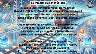 👧 Ayla récite 🔮 Le Secret Magique de la Supraconductivité 🧊 🚂 [upl. by Enaled]