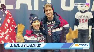 Olympic Ice dancers Madison Chock and Evan Bates share their love story [upl. by Kragh]