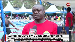 Nairobi County swimming championships held at Kiota school Nairobi [upl. by Larine]