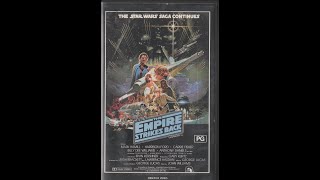 Closing To The Empire Strikes Back 1984 VHS Australia Part 2 [upl. by Proulx]