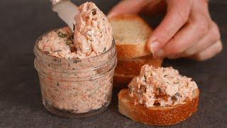 Salmon pate Best First Fish Dish [upl. by Drauode]