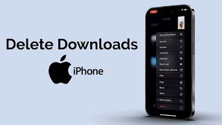 How To Delete Downloads On iPhone [upl. by Mannes960]