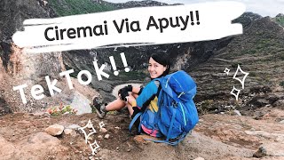 Fast Hike  Pendakian Ciremai via Apuy with GPS Track [upl. by Iramaj]