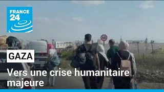 Gaza  vers une crise humanitaire majeure • FRANCE 24 [upl. by Karie]