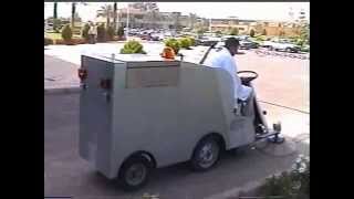 Road sweeper made in Egypt [upl. by Drews]