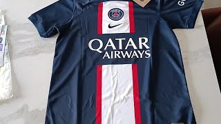 Soccerdealshop unboxing maglia PSG 2022 2023 [upl. by Nyberg510]