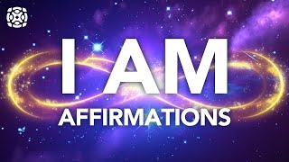 I AM Affirmations Meditation While you SLEEP for Confidence Success Wealth amp Health [upl. by Aicala]