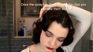 Snow White Hair and Makeup tutorial FOR LONG HAIR [upl. by Dekow]