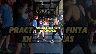 PRACTICA ESTA FINTA EN MANOPLAS boxeo boxing boxingtips boxeoprofesional boxeomundial mma [upl. by Ysac]