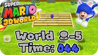 Super Mario 3D World Flower5 Sprawling Savanna Rabbit Run  044 [upl. by Ilan]