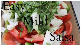 Homemade Restaurant Style Salsa  Making and canning the best garden fresh salsa [upl. by Alrzc]