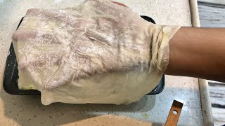 Homemade phyllo sheets recipe  filo pastry recipe [upl. by Evangelin]