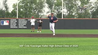 MIF Cole Koeninger Keller High School Class of 2026 [upl. by Lunn139]