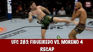 UFC 283 Deiveson Figueiredo vs Brandon Moreno 4 Recap [upl. by Yorled]