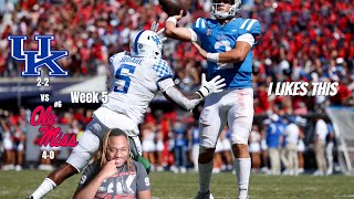 6 Ole Miss vs Kentucky  2024 College Football Highlights Reaction [upl. by Leviram]