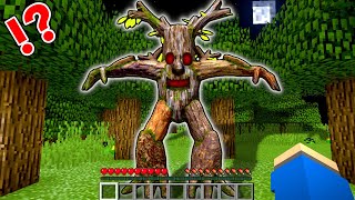 恐怖の森で人を食べる木のバケモノと逃走中サバイバル😭🌳【マイクラ マインクラフト】ぽっぴんず [upl. by Gregorio]