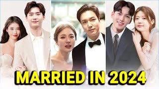 Top 10 Korean Couples to Get Married in 2024  Ji Chang Wook  Lee Min Ho  Lee Jong Suk [upl. by Herod304]