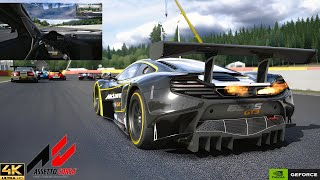 Onboard McLaren 650S At Belgium Assetto Corsa  PXN V10  RTX 3080 [upl. by Santiago412]