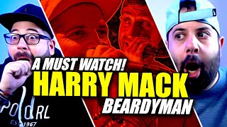 HARRY MACK amp BEARDYMAN A legendary experience in Freestyling and Beatboxing REACTION [upl. by Mitch47]