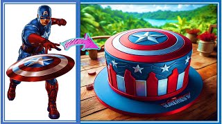 AVENGERS As CAKE VENGERS All Characters  Marvel amp Dc  2024 [upl. by Ketti]