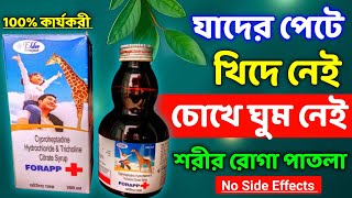 Forapp Plus Syrup Review In Bengali [upl. by Publia633]