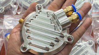 ✌️ NẮP TRÒN CAM LỚN CNC 3D 2 ỐNG THÔNG HƠI  LỔ ỐC CẢM BIẾN NHIỆT Fi CHO HỆ ĐẦU WAVE IPPON 4V [upl. by Adnamra]