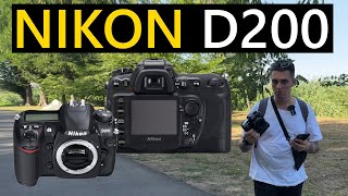 Nikon D200 старенькая зеркалка Или крутой фотик nikon фотография [upl. by Anaya]