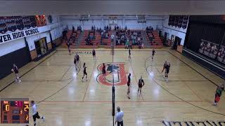 Brewer vs Washington Academy Volleyball [upl. by Eigram]