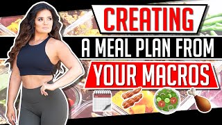 How To Create a Meal Plan Using Your Macros  Gauge Girl Training [upl. by Hsetirp]