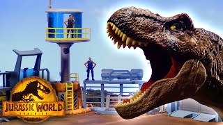 Jurassic World Dominion 🦖 Dominion Files Outpost Rescue Episode 4  Mattel Action [upl. by Lirba]